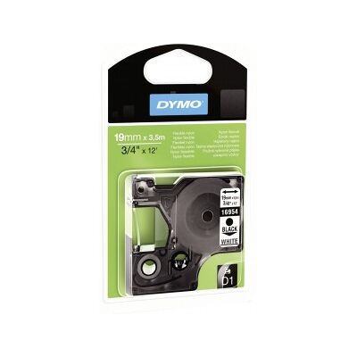 Dymo D1 19MM. X 3 5M. NYLON FLEXIBLE Dymo D1 19MM. X 3 5M. NYLON FLEXIBLE