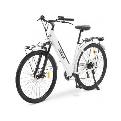 Nilox NXEBJ7WH bicicleta eléctrica Blanco Aluminio 71,1 cm (28") 27,5 kg Litio Nilox NXEBJ7WH bicicleta eléctrica Blanco Aluminio 71,1 cm (28") 27,5 kg Litio