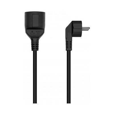 Cable Alargador de Alimentación Aisens A132-0601 - CEE7 Macho - CEE7 Hembra - Hasta 1500W - 3m - Neg Cable Alargador de Alimentación Aisens A132-0601 - CEE7 Macho - CEE7 Hembra - Hasta 1500W - 3m - Neg