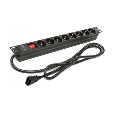 Phasak Regleta 19" 8 tomas SFO C14 con interruptor 2 m - BNS 3535 Phasak Regleta 19" 8 tomas SFO C14 con interruptor 2 m - BNS 3535