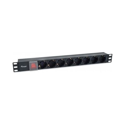 Riello Equip 333286 unidad de distribución de energía (PDU) 8 salidas AC 1U Negro Riello Equip 333286 unidad de distribución de energía (PDU) 8 salidas AC 1U Negro
