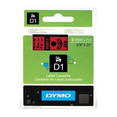 Dymo D1 Standard 9mm x 7m, D1, Poliéster, Bélgica, Caja Dymo D1 Standard 9mm x 7m, D1, Poliéster, Bélgica, Caja