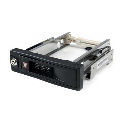 StarTech.com Rack Móvil Aluminio para Disco Duro HDD SATA de 3,5" Pulgadas sin Bandeja Bahía de 5,25 StarTech.com Rack Móvil Aluminio para Disco Duro HDD SATA de 3,5" Pulgadas sin Bandeja Bahía de 5,25