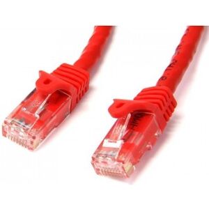 StarTech.com Cable de Red Ethernet Cat6 Sin Enganche de 5m Rojo - Cable Patch Snagless RJ45 UTP, RJ- StarTech.com Cable de Red Ethernet Cat6 Sin Enganche de 5m Rojo - Cable Patch Snagless RJ45 UTP, RJ-
