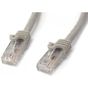 StarTech.com Cable de 5m Gris de Red Gigabit Cat6 Ethernet RJ45 sin Enganche - Snagless, 5 m, Cat6, StarTech.com Cable de 5m Gris de Red Gigabit Cat6 Ethernet RJ45 sin Enganche - Snagless, 5 m, Cat6,
