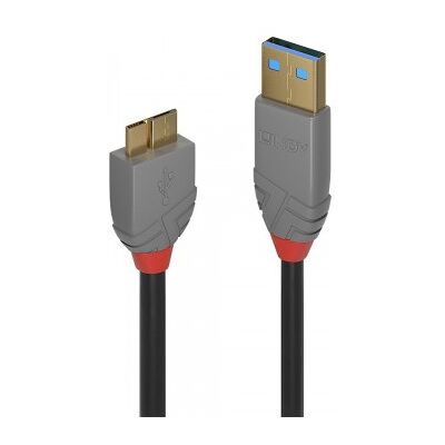 Lindy 36765 Cable USB 0,5 m USB 3.2 Gen 1 (3.1 Gen 1) USB A Micro-USB B - Negro Lindy 36765 Cable USB 0,5 m USB 3.2 Gen 1 (3.1 Gen 1) USB A Micro-USB B - Negro