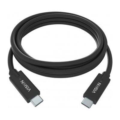 Vision_a/v Vision TC 2MUSBC/BL cable USB 2 m USB 3.2 Gen 1 (3.1 Gen 1) USB C Negro Vision_a/v Vision TC 2MUSBC/BL cable USB 2 m USB 3.2 Gen 1 (3.1 Gen 1) USB C Negro
