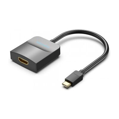 Vention Adaptador TDCBB/ USB Tipo-C Macho - HDMI Hembra Vention Adaptador TDCBB/ USB Tipo-C Macho - HDMI Hembra
