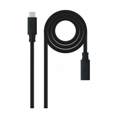 Nanocable 10.01.4501 cable USB USB 3.2 Gen 2x2 1 m USB C Negro Nanocable 10.01.4501 cable USB USB 3.2 Gen 2x2 1 m USB C Negro