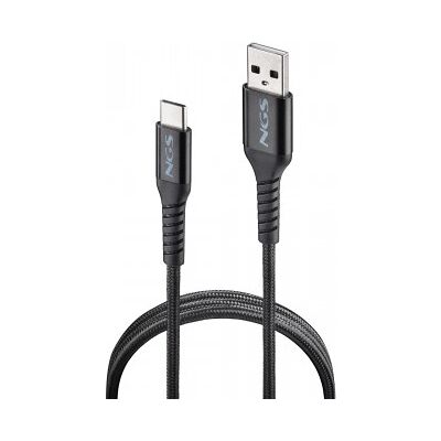 Ngs KNOT-AC cable USB USB 2.0 2 m USB A USB C Negro Ngs KNOT-AC cable USB USB 2.0 2 m USB A USB C Negro