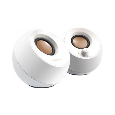 Creative Labs Pebble, 2.0 canales, Alámbrico, 3,5 mm, 4,4 W, 100 - 17000 Hz, Negro Creative Labs Pebble, 2.0 canales, Alámbrico, 3,5 mm, 4,4 W, 100 - 17000 Hz, Negro