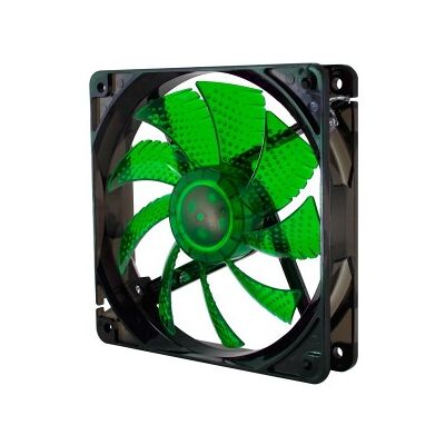 Nox VENTILADOR CAJA COOL FAN. 12cm. 19 dba. VERDE (NXCFAN120LG) - Nox VENTILADOR CAJA COOL FAN. 12cm. 19 dba. VERDE (NXCFAN120LG) -