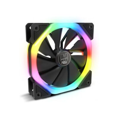 Nox S-Fan 12 cm ARGB Dual Ring Negro Nox S-Fan 12 cm ARGB Dual Ring Negro
