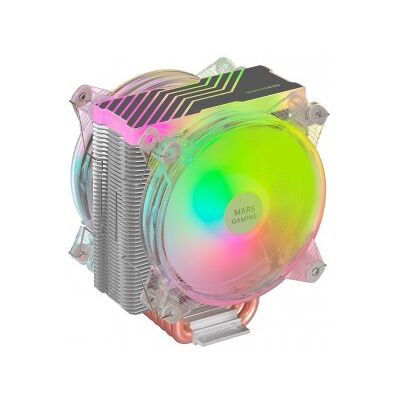 Mars Gaming MCPU66 Disipador CPU Triple ARGB TDP 220W - 2 Ventiladores Mars Gaming MCPU66 Disipador CPU Triple ARGB TDP 220W - 2 Ventiladores