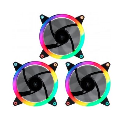 Unyka ch Ventilador CANDY 30 ARGB Ring Led 120 mm Unyka ch Ventilador CANDY 30 ARGB Ring Led 120 mm