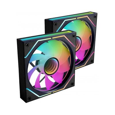 Mars Gaming MF3DPROX2R - Kit de Ventiladores ARGB 120mm Aspas Invertidas Negro Mars Gaming MF3DPROX2R - Kit de Ventiladores ARGB 120mm Aspas Invertidas Negro
