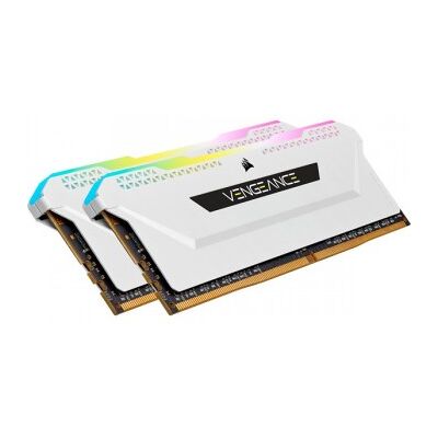 Corsair Vengeance RGB PRO SL Blanco 32GB - 2 x 16GB DDR4 3200 MHz Corsair Vengeance RGB PRO SL Blanco 32GB - 2 x 16GB DDR4 3200 MHz