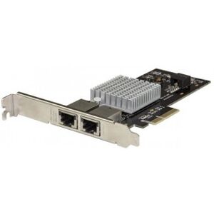 StarTech.com Tarjeta de Red PCI Express con 2 Puertos 10GBase-T - Tarjeta de Red PCI-E de 10 Gb NBAS StarTech.com Tarjeta de Red PCI Express con 2 Puertos 10GBase-T - Tarjeta de Red PCI-E de 10 Gb NBAS