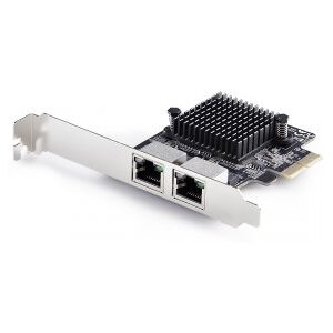 StarTech.com Tarjeta de Red Ethernet PCI Express de 2 Puertos Gigabit 5G - Tarjeta Adaptador Etherne StarTech.com Tarjeta de Red Ethernet PCI Express de 2 Puertos Gigabit 5G - Tarjeta Adaptador Etherne