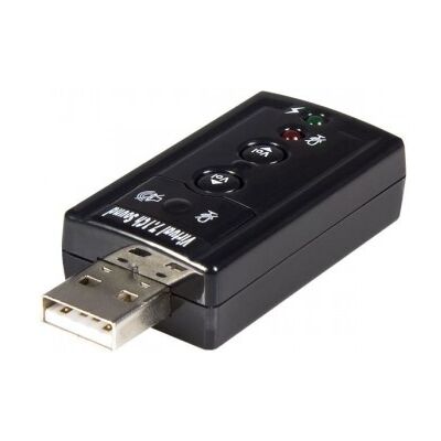 StarTech.com Tarjeta de Sonido 7,1 Virtual USB Externa Adaptador Conversor, 7.1 canales, USB, Window StarTech.com Tarjeta de Sonido 7,1 Virtual USB Externa Adaptador Conversor, 7.1 canales, USB, Window