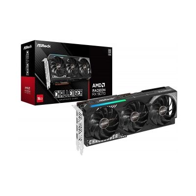 ASRock Radeon RX 9070 Challenger 16GB AMD GDDR6 ASRock Radeon RX 9070 Challenger 16GB AMD GDDR6