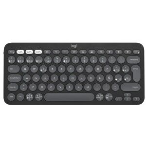 Logitech Pebble Keys 2 K380s QWERTY Español Grafito Logitech Pebble Keys 2 K380s QWERTY Español Grafito