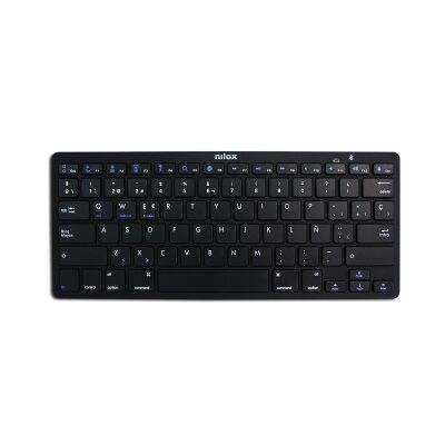 Teclado Bluetooth negro nilox Teclado Bluetooth negro nilox