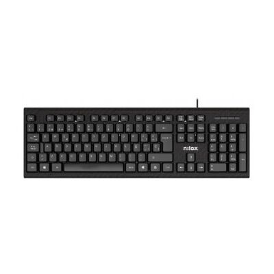 Nilox NXKME0011 teclado Ratón incluido Oficina USB Español Negro Nilox NXKME0011 teclado Ratón incluido Oficina USB Español Negro