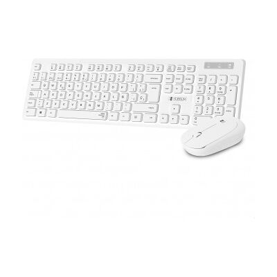 Teclado y Ratón Subblim Combo Business Slim Silencioso Inalámbrico - Blanco Teclado y Ratón Subblim Combo Business Slim Silencioso Inalámbrico - Blanco
