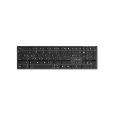 Nilox TECLADO PRO WIRELESS BLACK ESPANOL Español - Negro Nilox TECLADO PRO WIRELESS BLACK ESPANOL Español - Negro