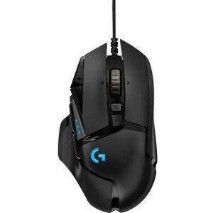 Logitech G502 Hero, mano derecha, Óptico, USB, 16000 DPI, 1 ms, Negro Logitech G502 Hero, mano derecha, Óptico, USB, 16000 DPI, 1 ms, Negro