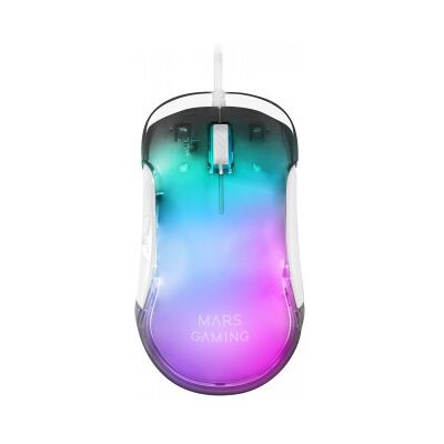 Mars Gaming MMGLOWW Ratón Gaming RGB Chroma-Glow Acabado Esp Blanco Mars Gaming MMGLOWW Ratón Gaming RGB Chroma-Glow Acabado Esp Blanco