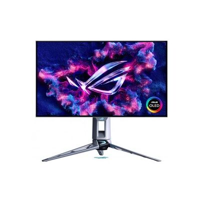 Asus ROG Swift OLED PG27AQWP-W - 26.5" Quad HD - LCD - Plata - 540Hz Asus ROG Swift OLED PG27AQWP-W - 26.5" Quad HD - LCD - Plata - 540Hz