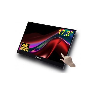 Verbatim 32239 - 17.3" 4K Ultra HD - LCD - Negro Verbatim 32239 - 17.3" 4K Ultra HD - LCD - Negro