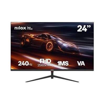 Nilox MONITOR 24 GAMING FHD 240HZ - 24" Full HD - LCD - Negro - 240Hz Nilox MONITOR 24 GAMING FHD 240HZ - 24" Full HD - LCD - Negro - 240Hz
