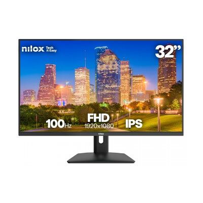 Nilox MONITOR 32 IPS 4MS HDMI VGA 100HZ - 32" Full HD - LCD - 100Hz Nilox MONITOR 32 IPS 4MS HDMI VGA 100HZ - 32" Full HD - LCD - 100Hz