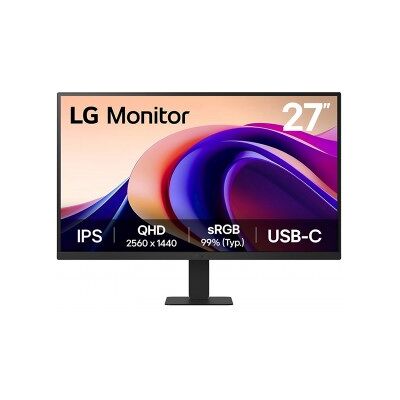 LG 27'' QHD Monitor - 27" Quad HD - Negro - 100Hz LG 27'' QHD Monitor - 27" Quad HD - Negro - 100Hz