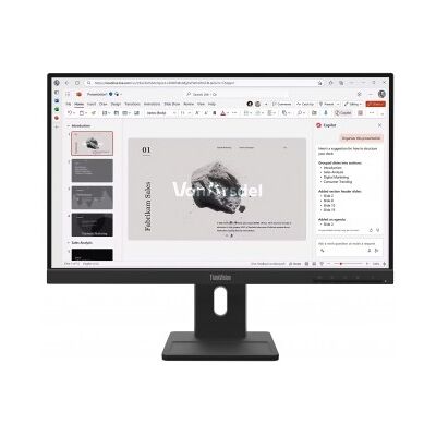 Lenovo ThinkVision E22-40, 21.5"FHD, IPS, HDMI 1.4, DP 1.2, VGA, 250 cd/m², Speaker 2W x2 Lenovo ThinkVision E22-40, 21.5"FHD, IPS, HDMI 1.4, DP 1.2, VGA, 250 cd/m², Speaker 2W x2