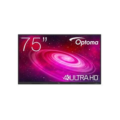 Optoma 1751RK - 75" - 3840 x 2160 Pixeles - Táctil - Negro - HDMI Optoma 1751RK - 75" - 3840 x 2160 Pixeles - Táctil - Negro - HDMI