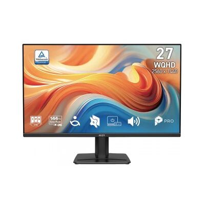 MSI Pro MP275Q E14 - 27" Wide Quad HD - LED - Negro - 144Hz MSI Pro MP275Q E14 - 27" Wide Quad HD - LED - Negro - 144Hz