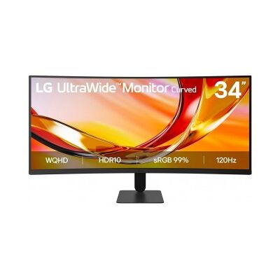 LG 34U601B-B - 34" Dual WQHD - LCD - Negro - 120Hz LG 34U601B-B - 34" Dual WQHD - LCD - Negro - 120Hz
