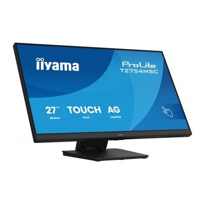 IIYAMA ProLite T2754MSC-B2AG - 27" Full HD - LED - Negro - 83Hz IIYAMA ProLite T2754MSC-B2AG - 27" Full HD - LED - Negro - 83Hz