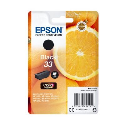 Epson - C13T33314012 - Negro - Cartucho de tinta Epson - C13T33314012 - Negro - Cartucho de tinta
