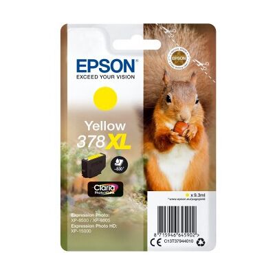 378XL, Epson, 378XL, Amarillo, Expression Photo XP-8500, XP-8505 Expression Photo HD XP-15000, 378XL, Epson, 378XL, Amarillo, Expression Photo XP-8500, XP-8505 Expression Photo HD XP-15000,