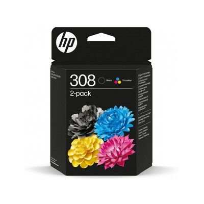 HP PACK CARTUCHO NEGRO-COLOR 308 + 308 HP PACK CARTUCHO NEGRO-COLOR 308 + 308