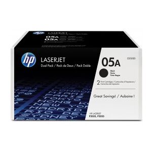 HP 05A - Paquete de 2 - negro - original - LaserJet - cartucho de tóner ( CE505D ) - para LaserJet P HP 05A - Paquete de 2 - negro - original - LaserJet - cartucho de tóner ( CE505D ) - para LaserJet P