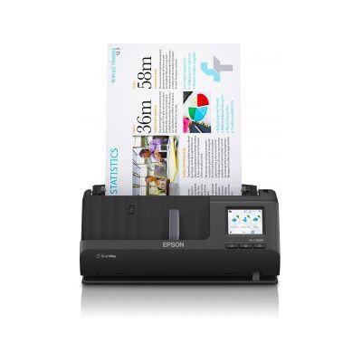 Epson ES-C380W ADF + escáner alimentado por hojas 600 x 600 DPI A4 Negro Epson ES-C380W ADF + escáner alimentado por hojas 600 x 600 DPI A4 Negro