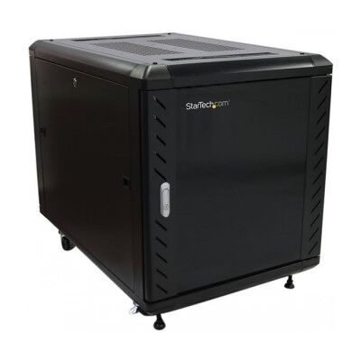 StarTech.com Armario Rack Cerrado para Ensamblar de 12U 36" Pulgadas con Rodamientos, 800 kg, Freest StarTech.com Armario Rack Cerrado para Ensamblar de 12U 36" Pulgadas con Rodamientos, 800 kg, Freest