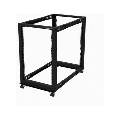 StarTech.com Rack de Marco Abierto de 18U - de 4 Columnas - de Profundidad Ajustable StarTech.com Rack de Marco Abierto de 18U - de 4 Columnas - de Profundidad Ajustable