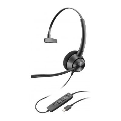 HP POLY Auriculares monoaurales EncorePro 310 USB-C TAA Negro HP POLY Auriculares monoaurales EncorePro 310 USB-C TAA Negro